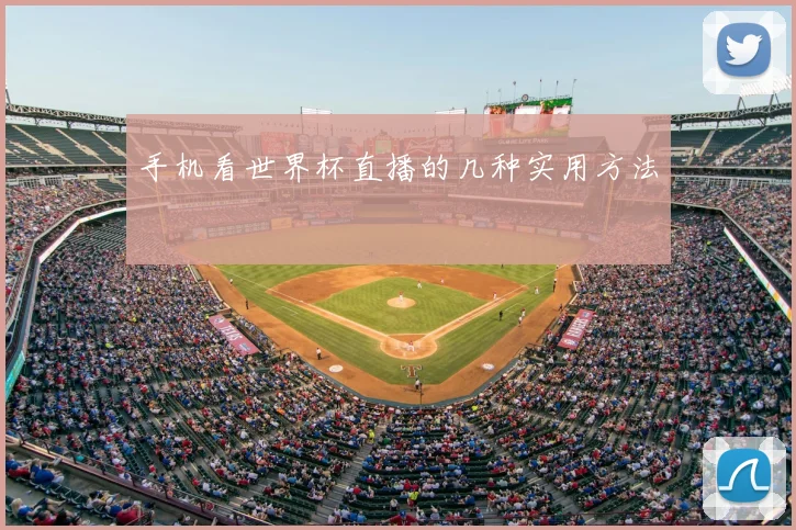 手机看世界杯直播的几种实用方法